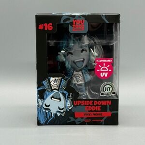 Youtooz Upside Down Eddie LE 500 Stranger Thing Hot Topic Exclusive w/ Protector